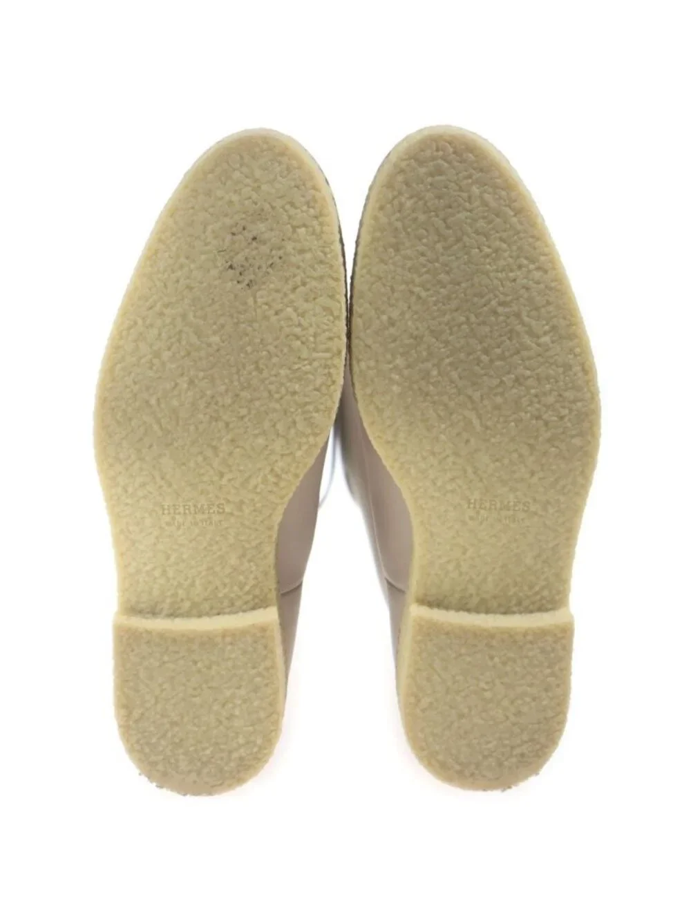 Hermes Faustin Long Boots Beige Kelly